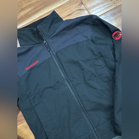 Mammut Softtech Women`s Softshell Black Jacket Size Small - Picture 3 of 11